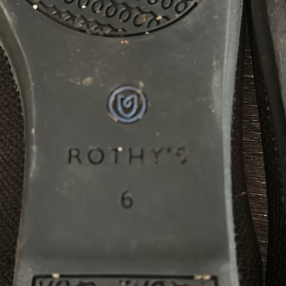 Rothy’s Size 6 Black - Picture 4 of 5